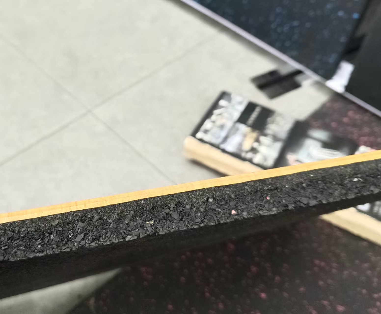 PVC Laminated Rubber Floor