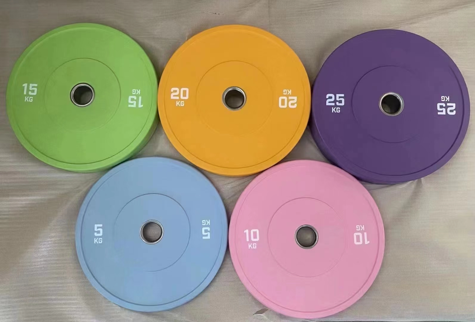 Macaron Color Weights Plates
