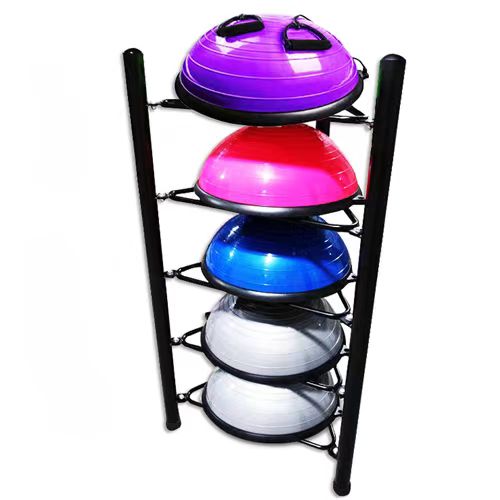 Black Wave Medicine Ball Rack